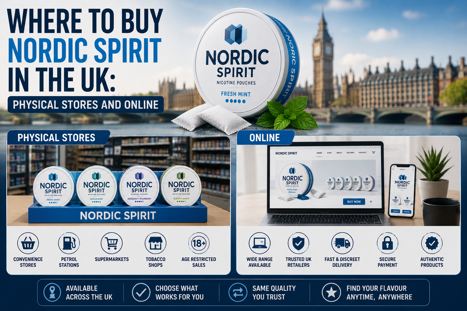 Where to Buy Nordic Spirit in the UK: Physical Stores and Online
