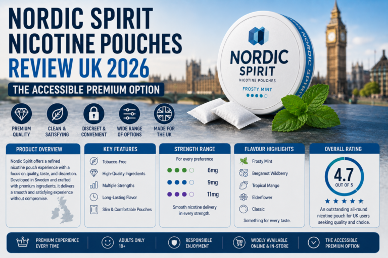 Nordic Spirit Nicotine Pouches Review UK 2026: The Accessible Premium Option
